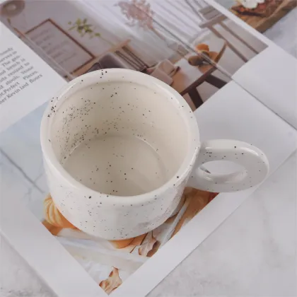 Wholesale Pottery Clay Matte Glaze Ceramic Coffee Tea Mug Cup Set Without Saucer