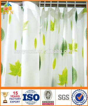 BYN colorful bathroom classy shower curtains DQ-YL12
