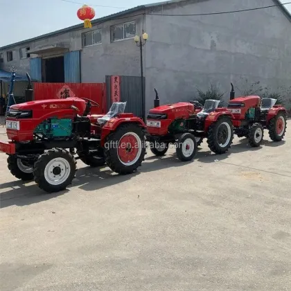 Taifeng Diesel Walking Tractor - 20hp 4x4 Farming Machine