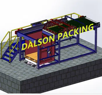Depalletizer Machine for Cans and Glass Bottles