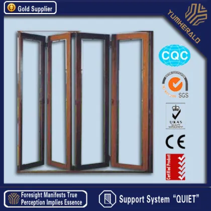 new design folding wooden accordion doors