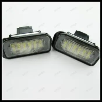 Brand New OBD 18SMD LED License Plate Lamp for Benz W203 4D