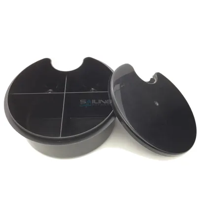 Customized 6 Inch Plastic Bait Storage Lure Box