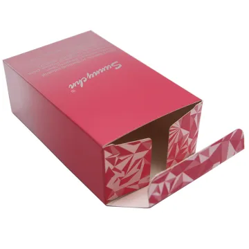 Red color small perfume boxes
