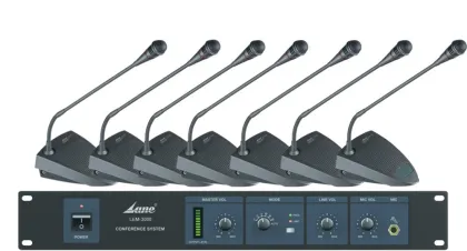 Lane professional video microphone wireless conference system LEM-3000