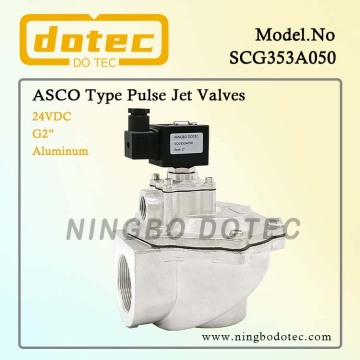 SCG353A050 2 '' Filetage 353 Soupape à jet à jet d'impulsion 24VDC