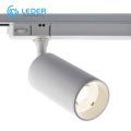 Foco de carril LED de alto voltaje con cambio de haz de 28 W LEDER