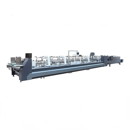 High Speed 1100-GS Food Box Folding and Gluing Machine with Auto-lock Bottom