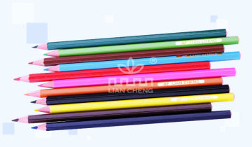 7" Hexagonal Normal Color Pencil with Dome Head (CN-010)