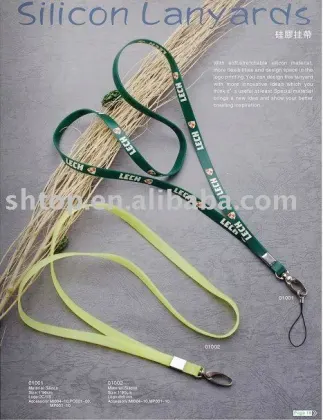 silicone rubber lanyard