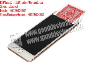 XF iPhone 6 mobile phone poker exchanger to exchange the cards  / Wide-Angle / Hidden Bar code / DSpecial Made / Range