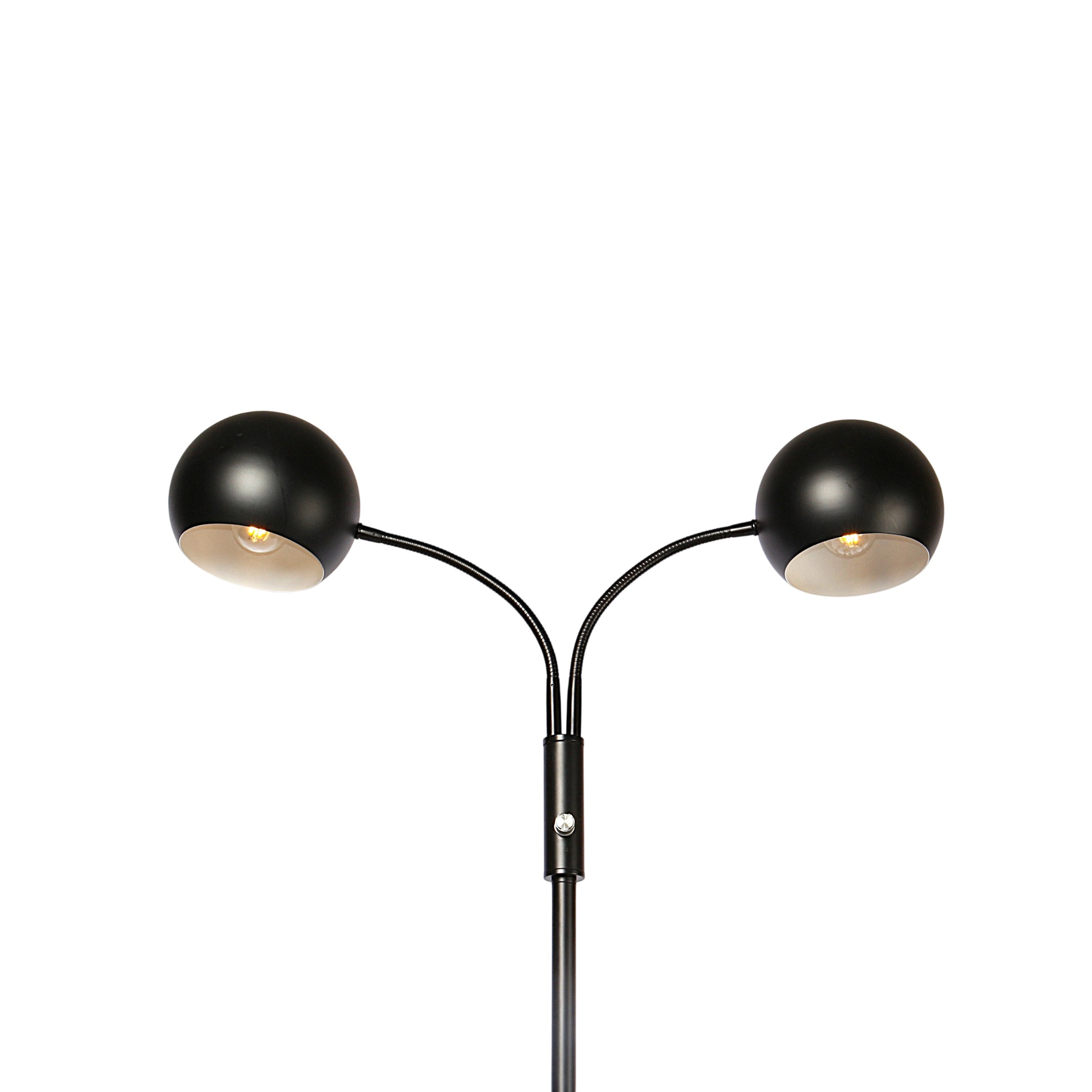 Dual-head live-streaming floor lamp