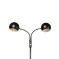 Black double-headed cute floor lamp