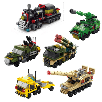 118PC Military Cruise Missile & Tank Building Blocks Toy Set