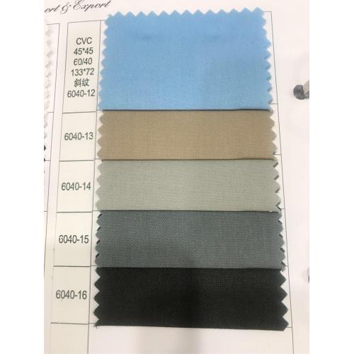 45s*45s 60/40 133*72 CVC Twill Dyed Fabric