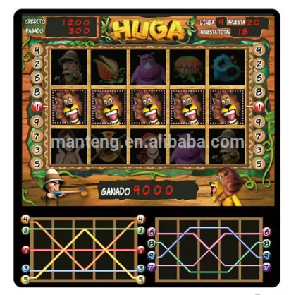 2014 hot sale Huga and queen of nile pcb game board/Astro aristocrat slot