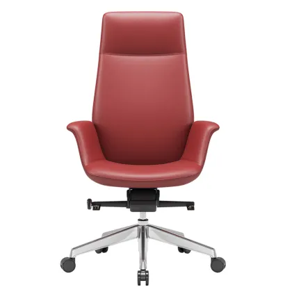 Modern High Back Office Chair President Leather Chair