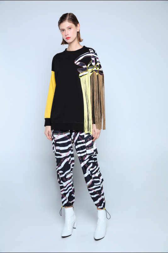HIGHWAIST JOGGERS WITH SIDE POCKETS