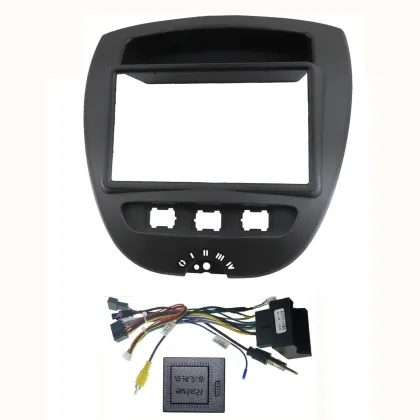 DVD Radio Panel Cover for Toyota Aygo Citroen C1 Peugeot 107 2005-2014 Car Stereo Frame