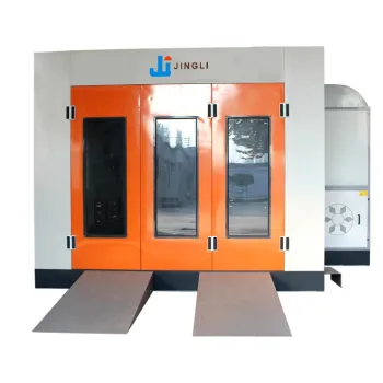 Downdraft Electrical Heating Luxury Spray Booths for Automotive