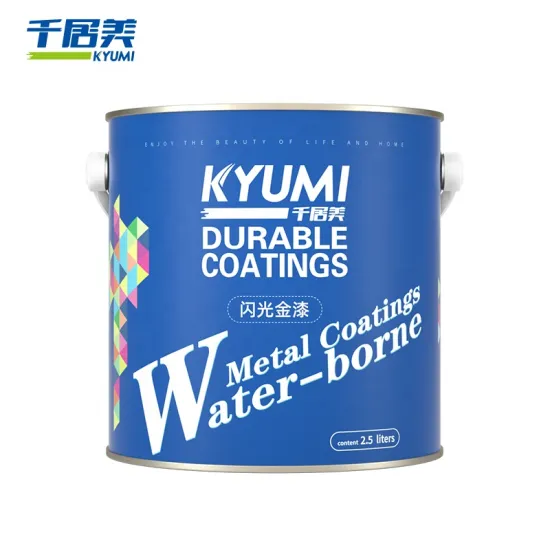 Anti-Corrosion Adhesive Glitter Gold Paint