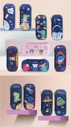 Cute Cartoon Pencil Cases & Bags for Children and Students