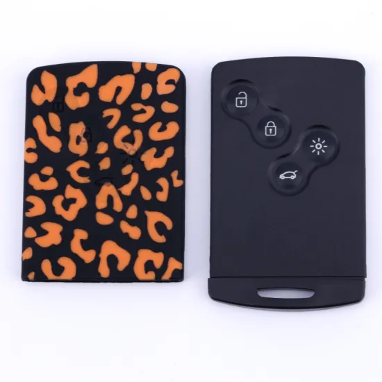 Silicone Car Key Cover Set for Renault