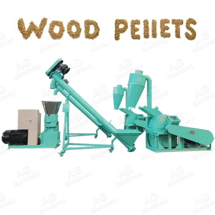 Compact Biomass Pelletizer Machine - Professional Wood Pellets Machinery Line