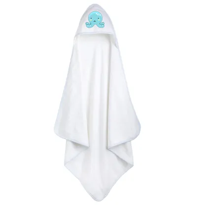 100% cotton Kids hooded bath towels