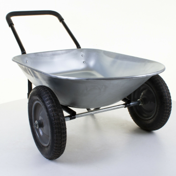 Heavy-duty 2 Tire Wheelbarrow Garden Cart Utility Dolly