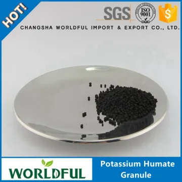 100% Water Soluble High Purity Granule Humic Acid Fertilizer Potassium Humate