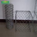 아연 도금 된 PVC 코팅 6 각형 2.7 mm Gabion 상자