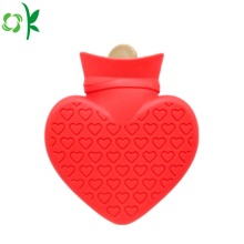 Heart Shape Silicone Hot Water Bag for Pain