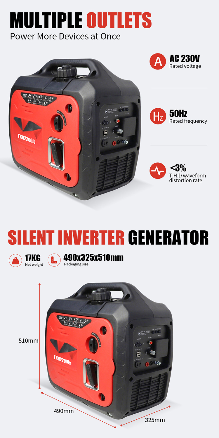 TKH2200is gasoline inverter generator(7) name