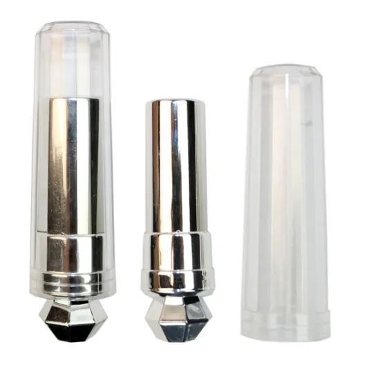 Plastic crown design empty lipstick cosmetic packing