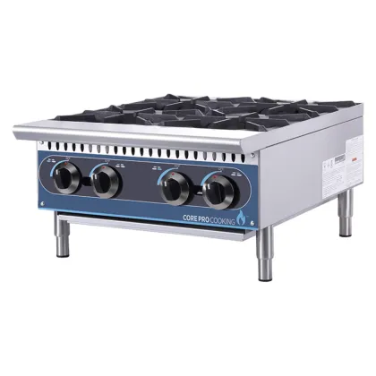 Commercial Customized Professional Countertop Gas Cooker Stove 4 Burner
