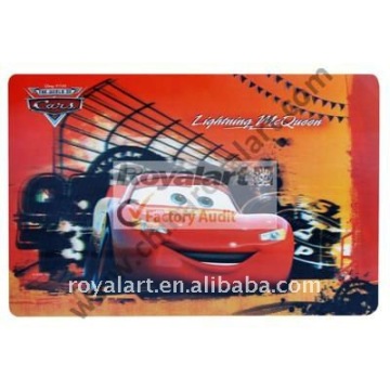 Lenticular placemat