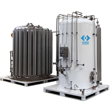 stainless steel liquid oxygen vacuum cryogenic storage tank