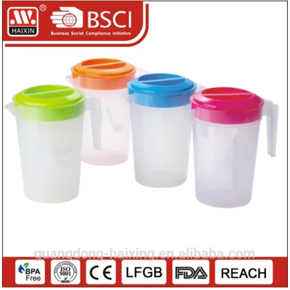 Classic food grade plastic cold water kettle jug