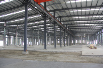 Steel structure prefab warehouse
