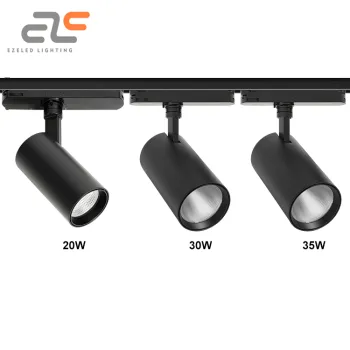 Custom COB Aluminum Rail Track Lamps for Indoor Hotel and Showroom - 12W to 45W