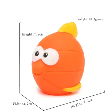 pvc fishes foam bath toy toys for kids bathing