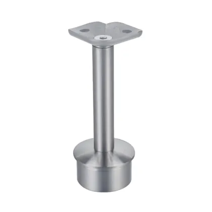 Precision casting wall mounted stair handrail support