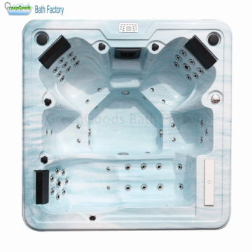 Outdoor Spa Hot Tub with Balboa System and Ladder - Made in China