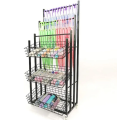 Black Metal Rotating Umbrella Display Stand