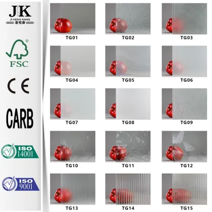 JHK-G09 Hight Quality Glass Revolving Doors Frosted Glass Panel Door