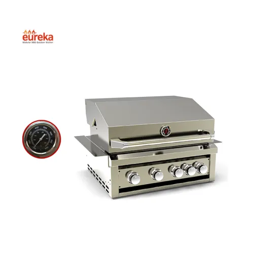 China Manufacturer Full Stainless Gas Built in BBQ Grill