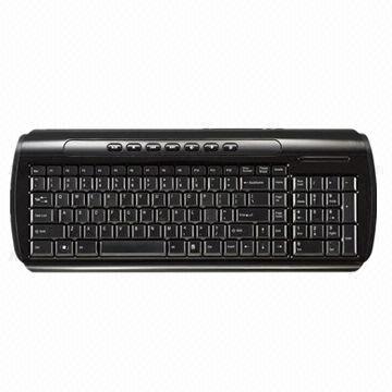 Wireless Keyboard, 10m Working Distance, Mini Receiver, Nice Texture