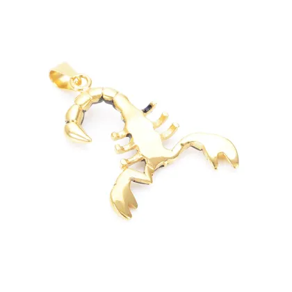 Hip Hop Gold Pendant Designs Men Scorpion Pendant