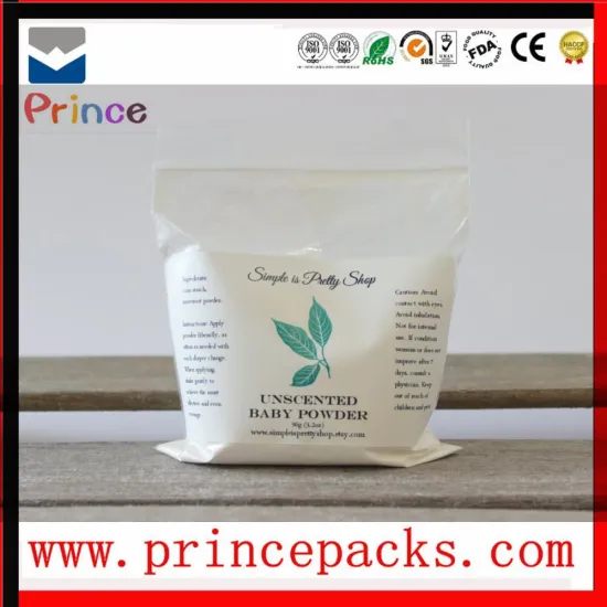 High quality talcum packaging bags/ talcum powder packaging